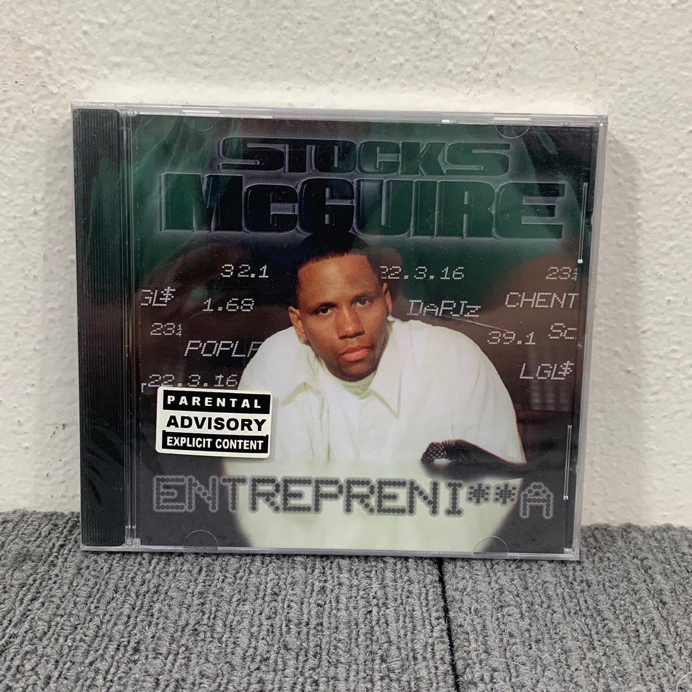 Stocks Maguire- Entrepeni**a (CD, 2000) Parental Advisory Explicit Content New